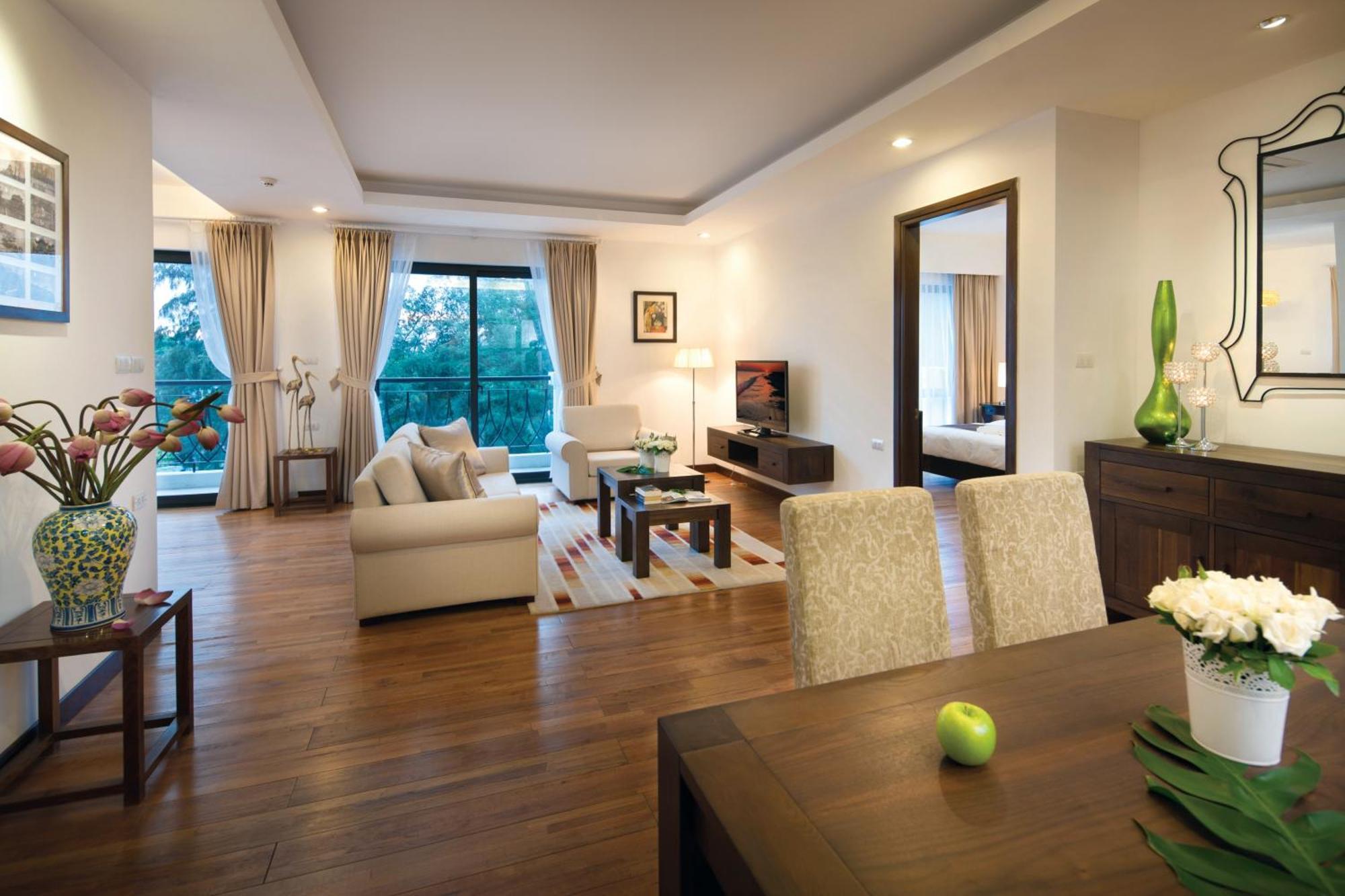 Elegant Suites Westlake Hanoj Exteriér fotografie