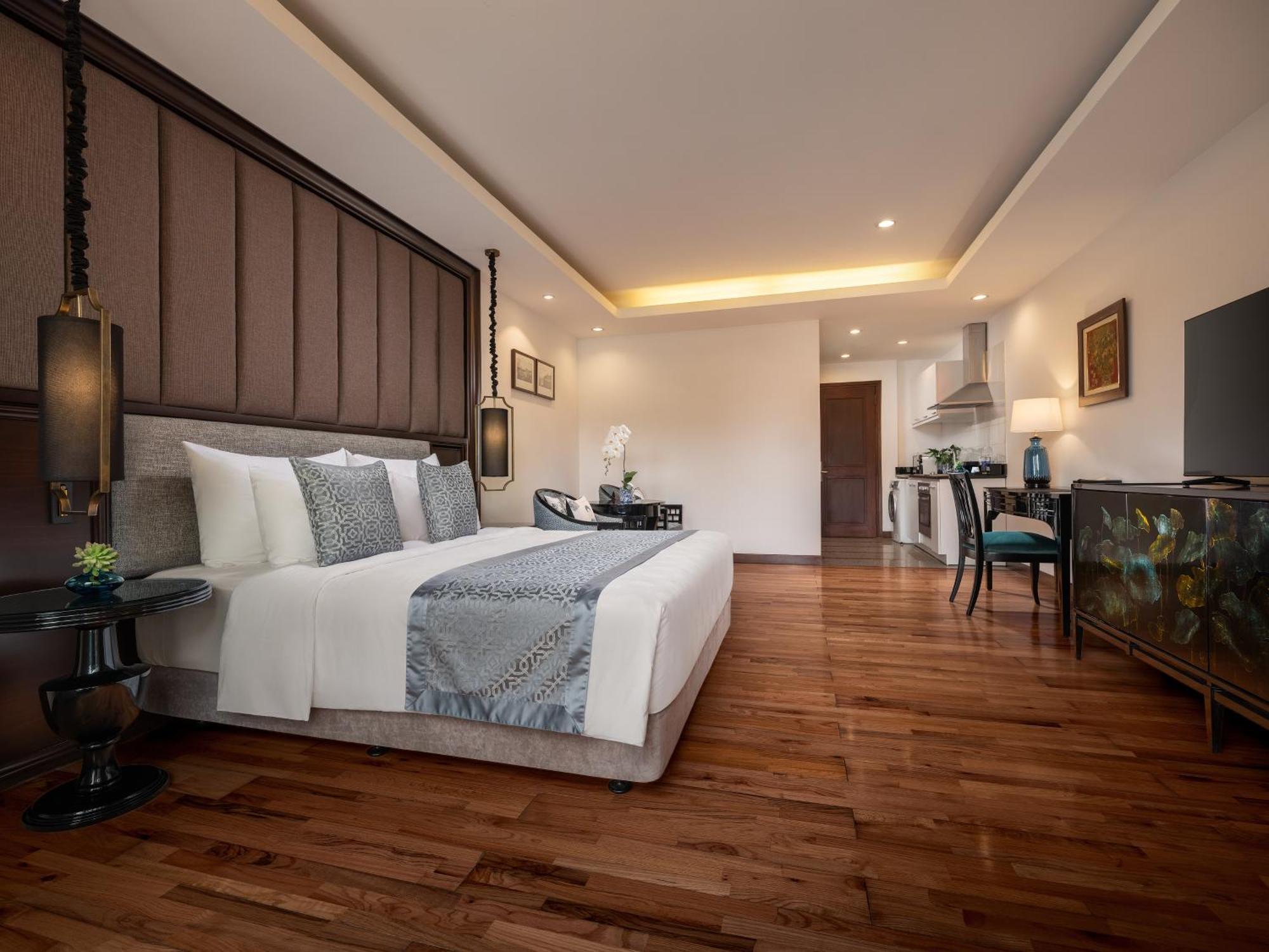 Elegant Suites Westlake Hanoj Exteriér fotografie