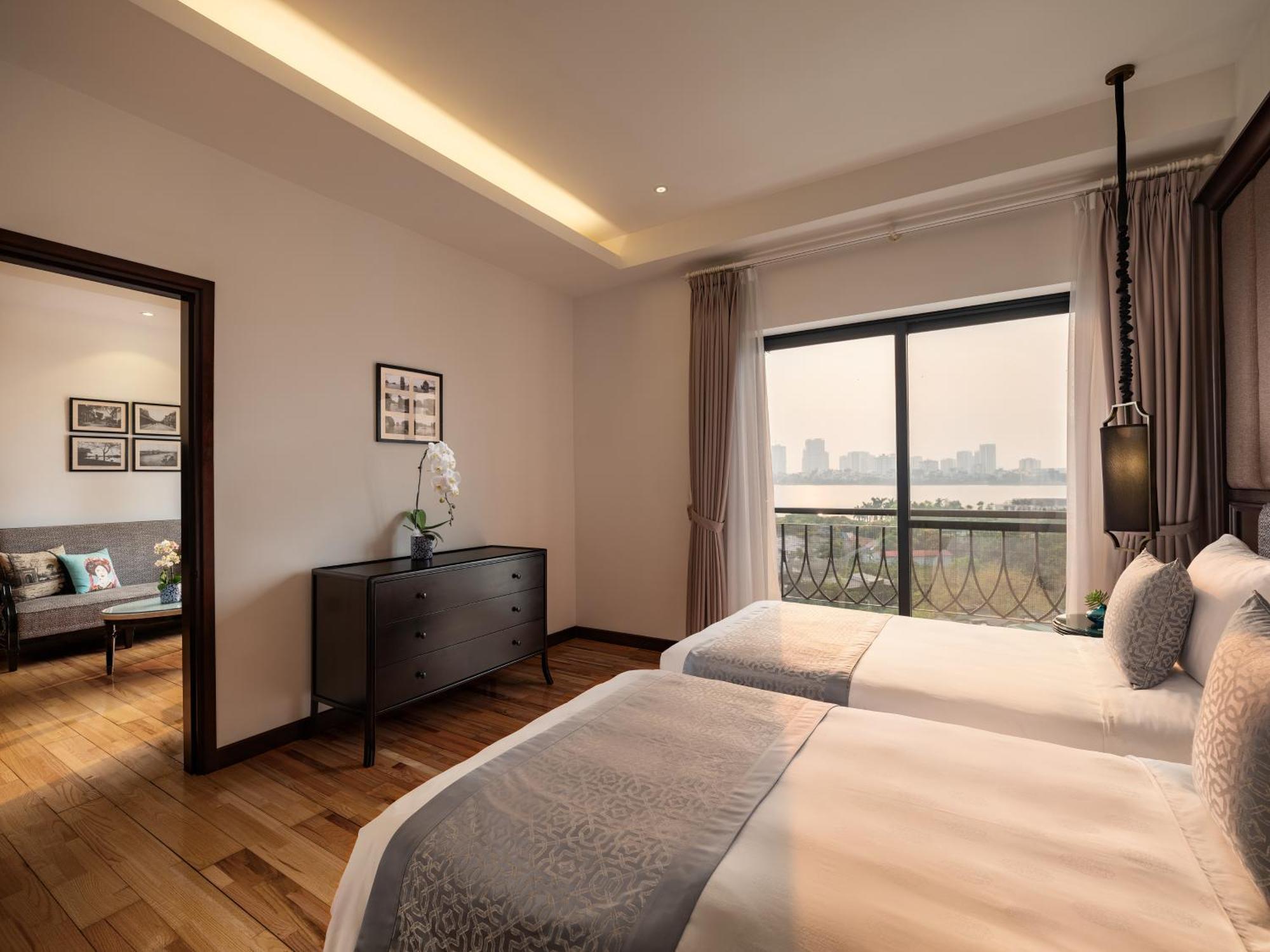 Elegant Suites Westlake Hanoj Exteriér fotografie